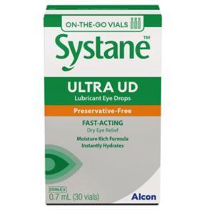 Systane ULTRA UD Lubricant Eye Drops 30 vials (British brand)