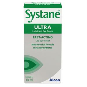 SYSTANE Ultra Lubricant Eye Drops 10ml (British brand)