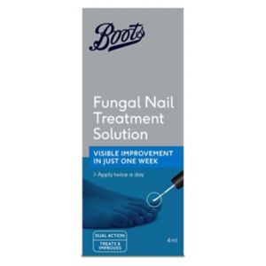 Boots Footcare fungal nail treatment solution 4ml - British product