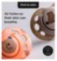 Tommee Tippee Fun Style Soothers 6-18m pack of 2 (British brand)