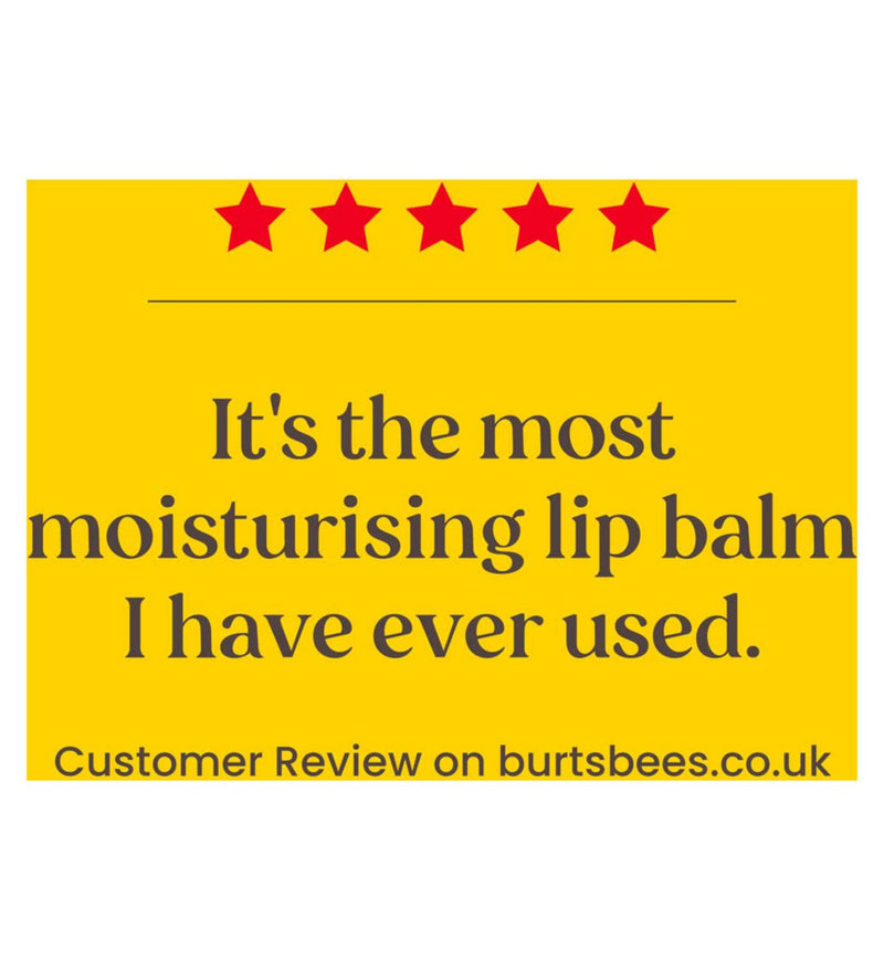 Burt's Bees Beeswax Lip Balm Peppermint 4.25g - British product