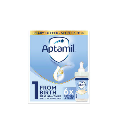 Aptamil Lait premier âge liquide prêt à l'emploi Pack découverte 6x70ml