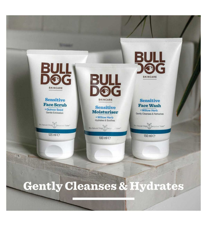 Bulldog Sensitive Face Wash for Men 150ml - British product