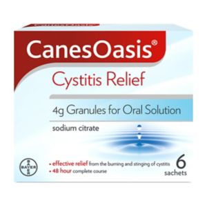CanesOasis Cranberry Oral Solution 6 Sachets - British product