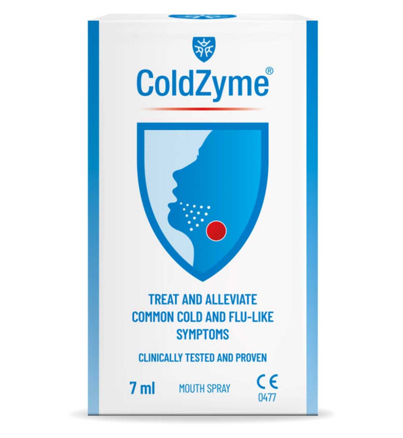 ColdZyme OneCold mouth spray antiviral 7ml - British product