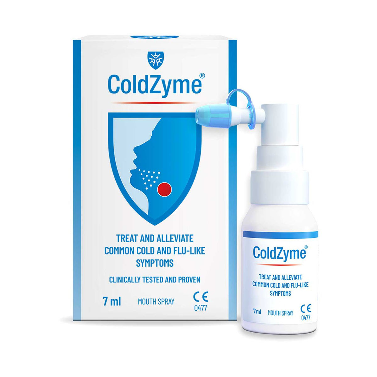 ColdZyme OneCold mouth spray antiviral 7ml - British product