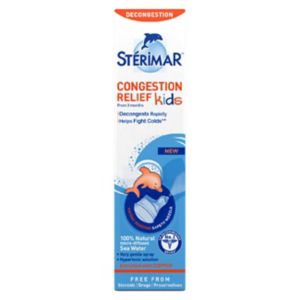 Sterimar Kids Congestion Relief Nasal Spray 50ml (British brand)