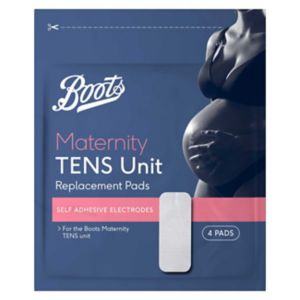 Pads de remplacement pour maternité TENS Boots, lot de 4