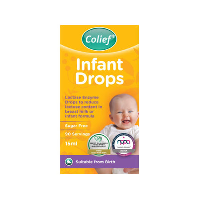 Colief Infant Drops Lactase Enzyme Baby Supplement 15ml