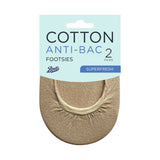 Boots Cotton Footsies Nude 2 Pairs - British product