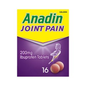 Anadin Joint Pain Ibuprofen tablets 16 pack - British product
