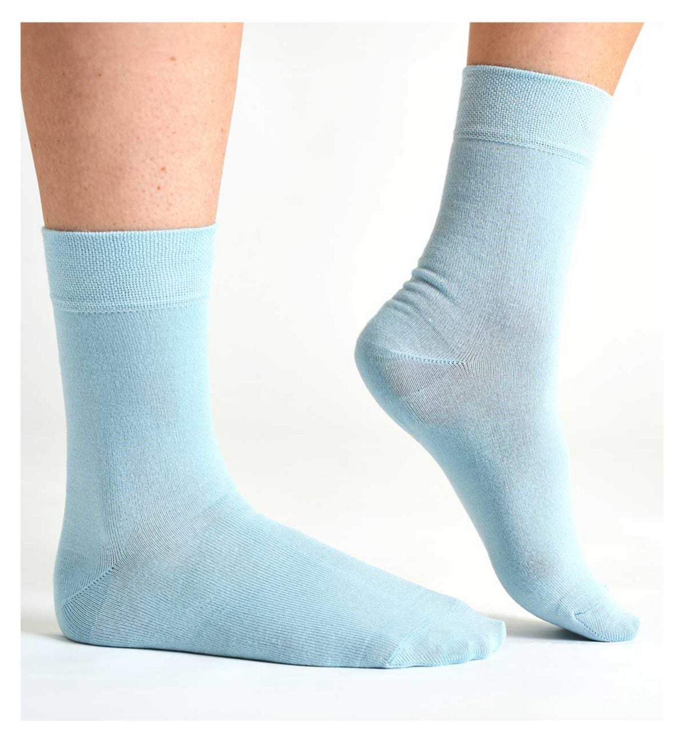 Boots bamboo socks 3 pack mix blue 4-7 - British product