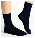 Boots bamboo socks 3 pack mix blue 4-7 - British product