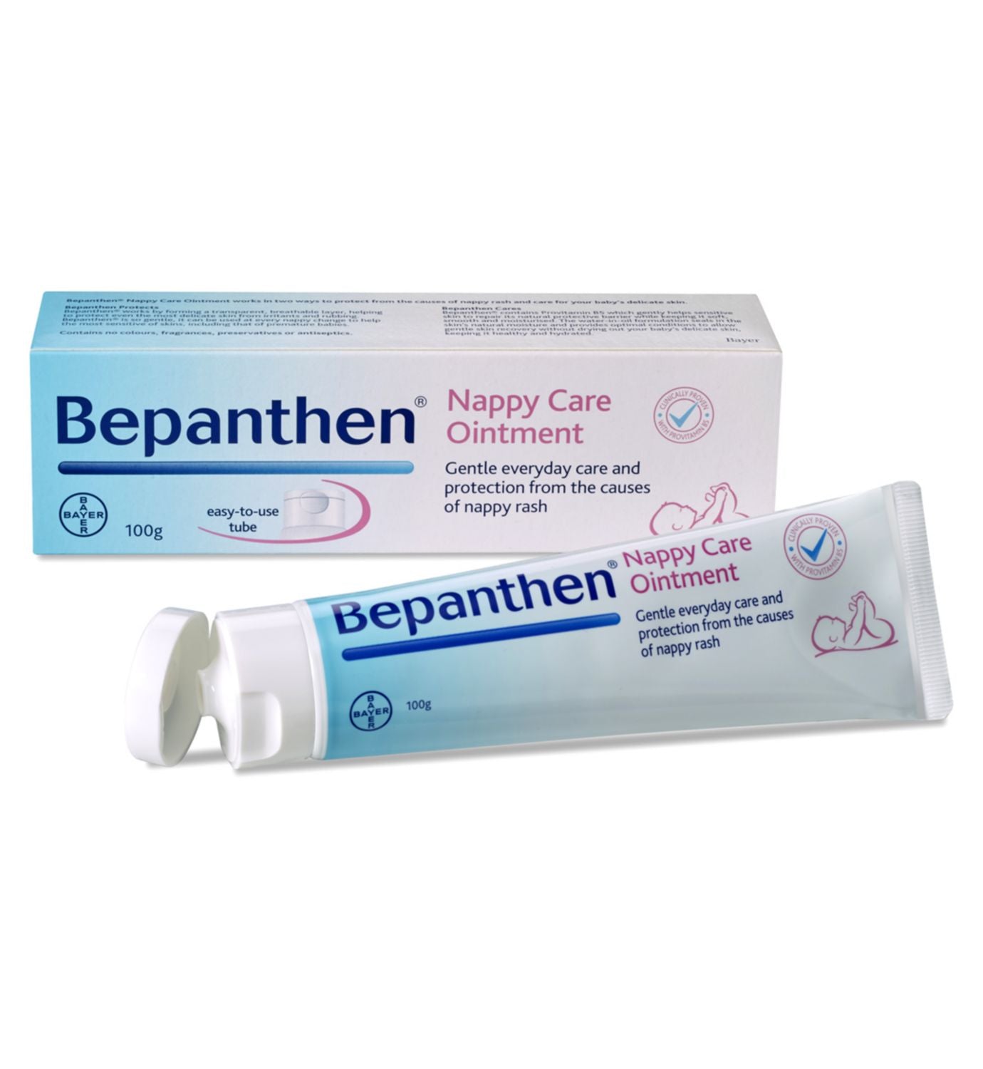 Bepanthen nappy care ointment for infant skin 100g - British product