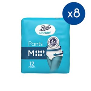 Boots StayDry Pants Medium 96 count - British product
