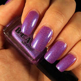 BEAU Purplexed Holo Nail Polish 10ml, imported from the UK