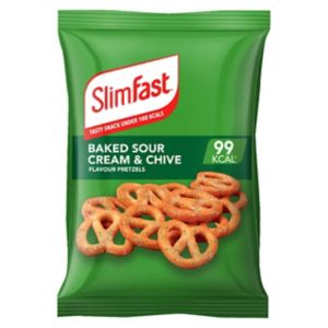 SlimFast Pretzels Sour Cream & Chive 23g (British brand)