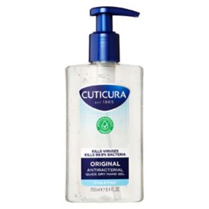Cuticura Original Anti Bacterial Hand Gel Crisp & Fresh 250ml