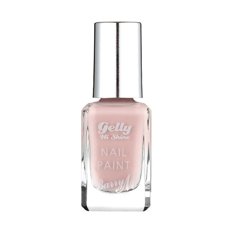 Barry M Gelly Hi Shine Nail Paint Pink Lemonade 10ml - British product