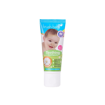 Brush Baby Teething Toothpaste Applemint Gentle Baby Dental Care
