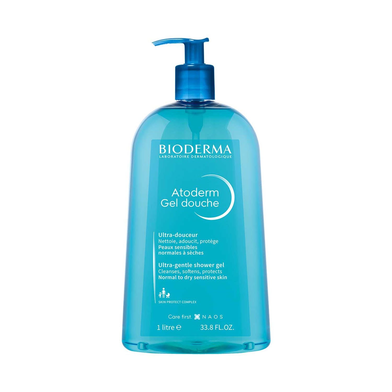 Bioderma Atoderm shower gel normal sensitive skin 1L, UK version