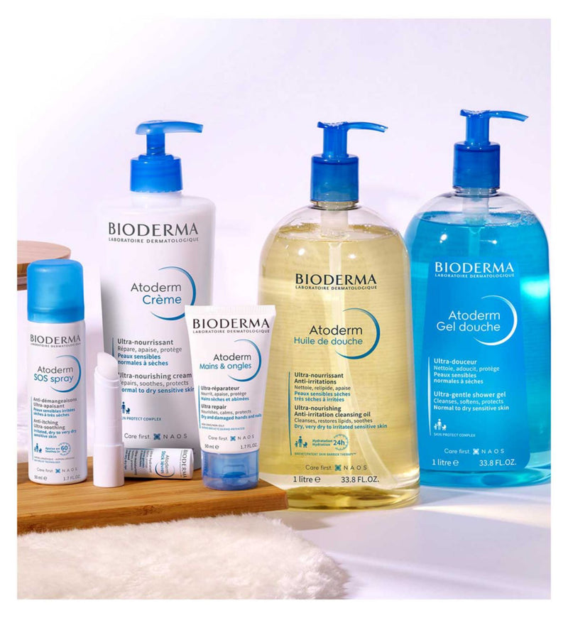 Bioderma Atoderm shower gel normal sensitive skin 1L, UK version