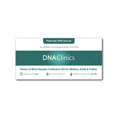 DNA Clinics Paternity DNA Test Kit Personal Information Sample Collection