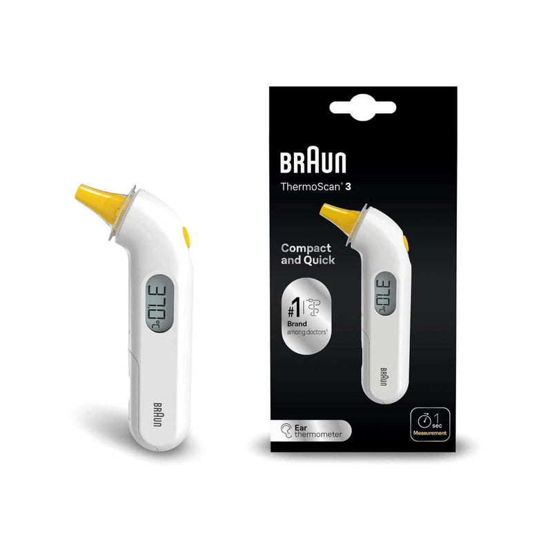 Braun ear thermometer digital IRT3030, UK version
