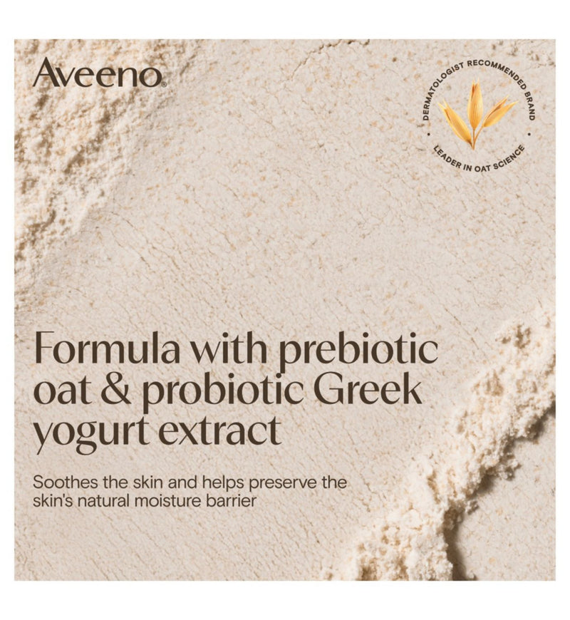 Aveeno Yogurt Body Wash Apricot Honey 300ml - British product