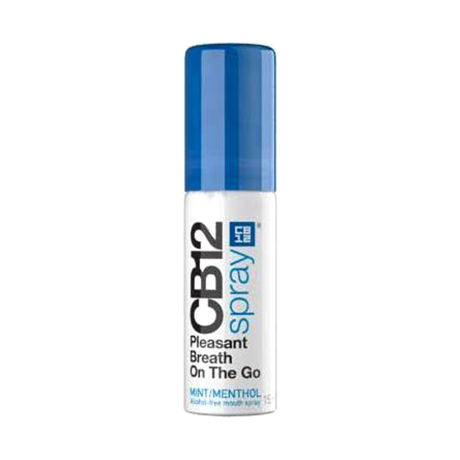 CB12 Mint Fresh Breath Spray 15ml tube - British product