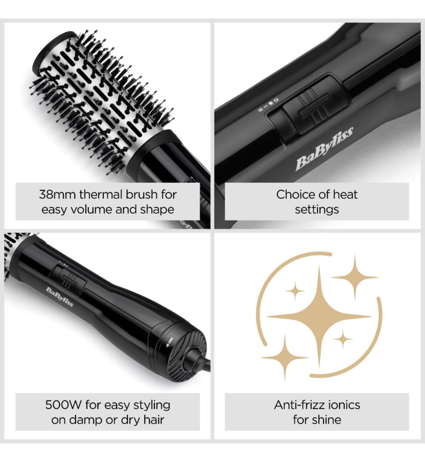 BaByliss Flawless Volume Hot Air Styler - British product