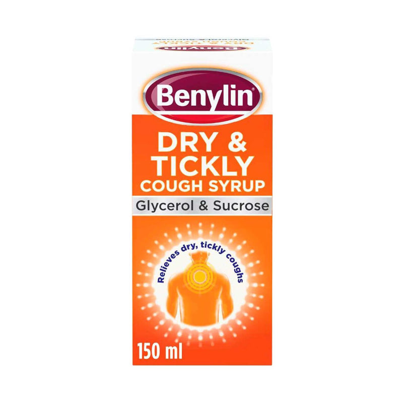 Benylin Dry & Tickly Cough Syrup 150ml - British product
