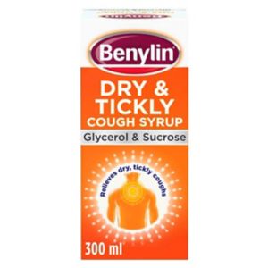 Benylin Dry & Tickly Cough Syrup 300ml - British product