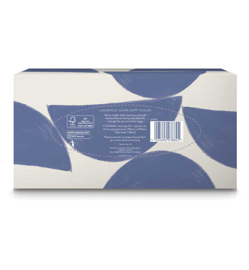 Boots Ultra Soft 3ply tissues 80 sheets - British product