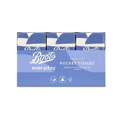 Boots Multi Pocket Tissues 6 Pack
