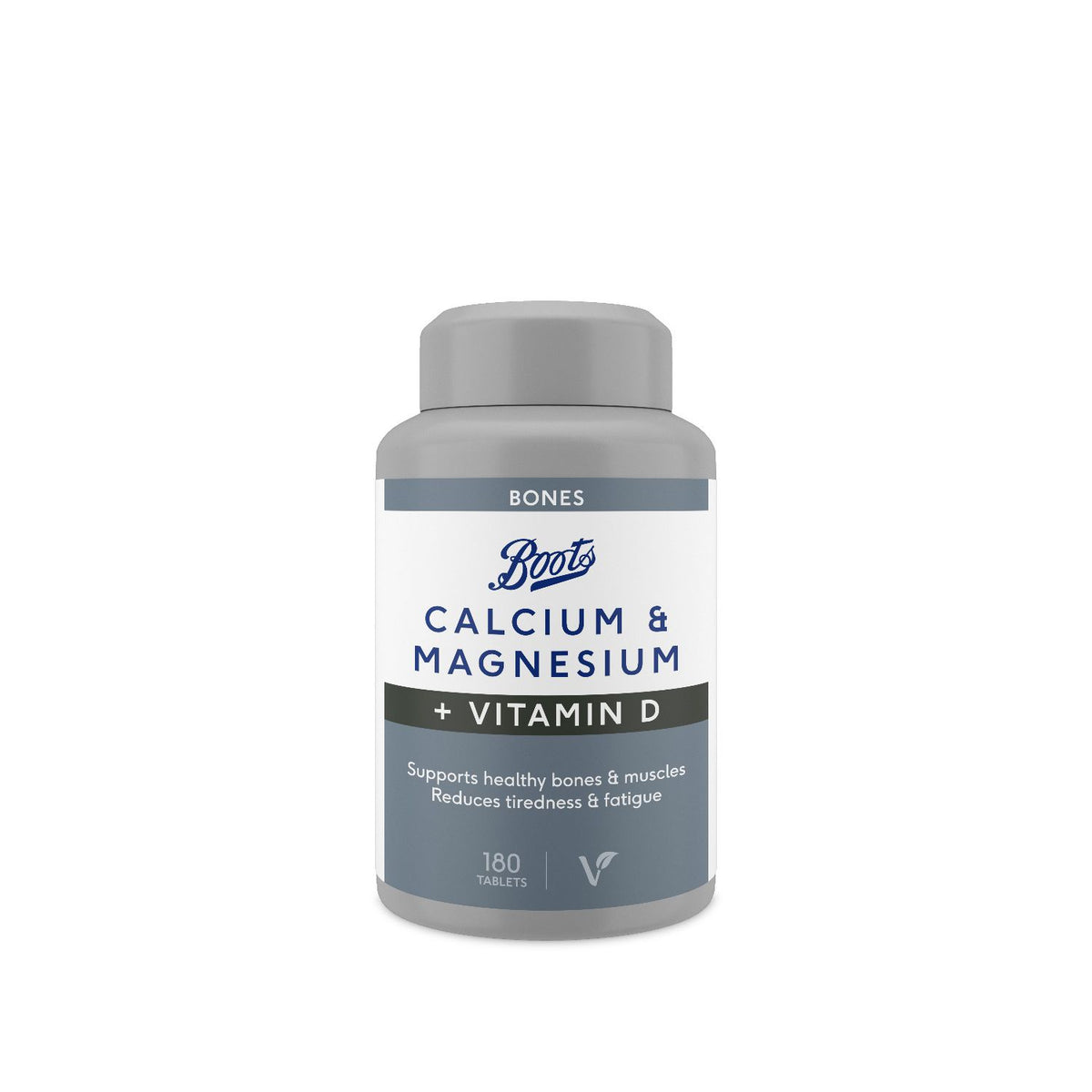 Boots calcium magnesium vitamin d supplement 180 tablets - British product