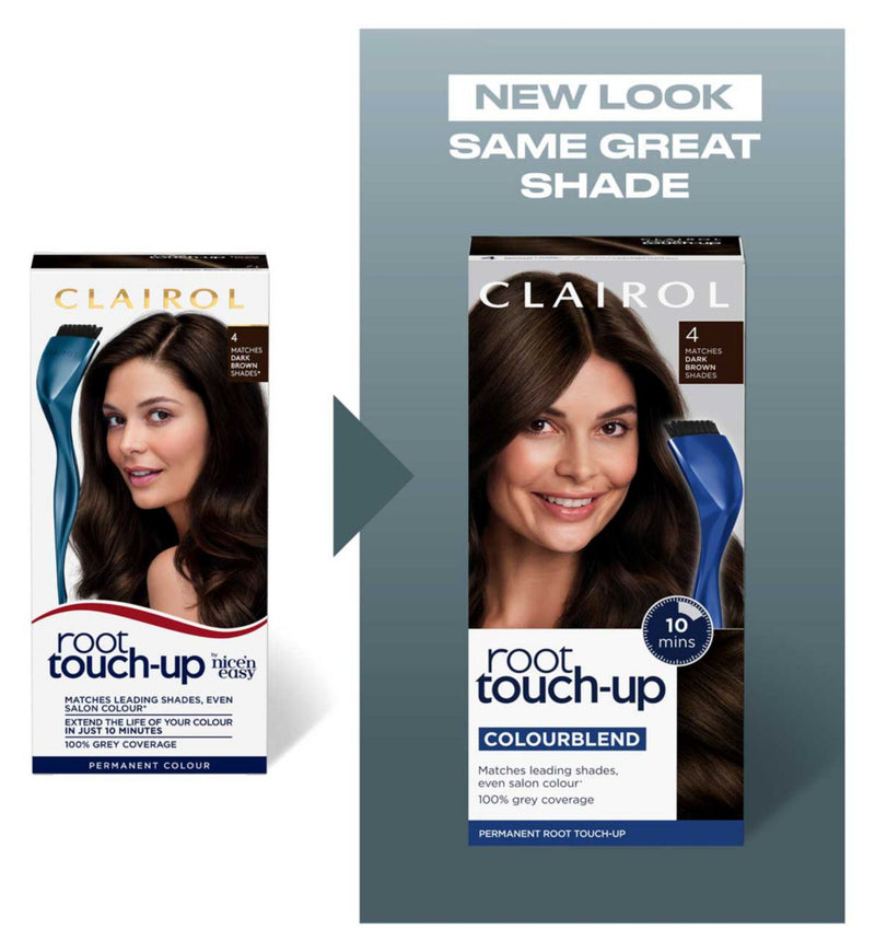 Clairol Root Touch-Up Permanent Hair Dye Dark Brown 30ml - British product