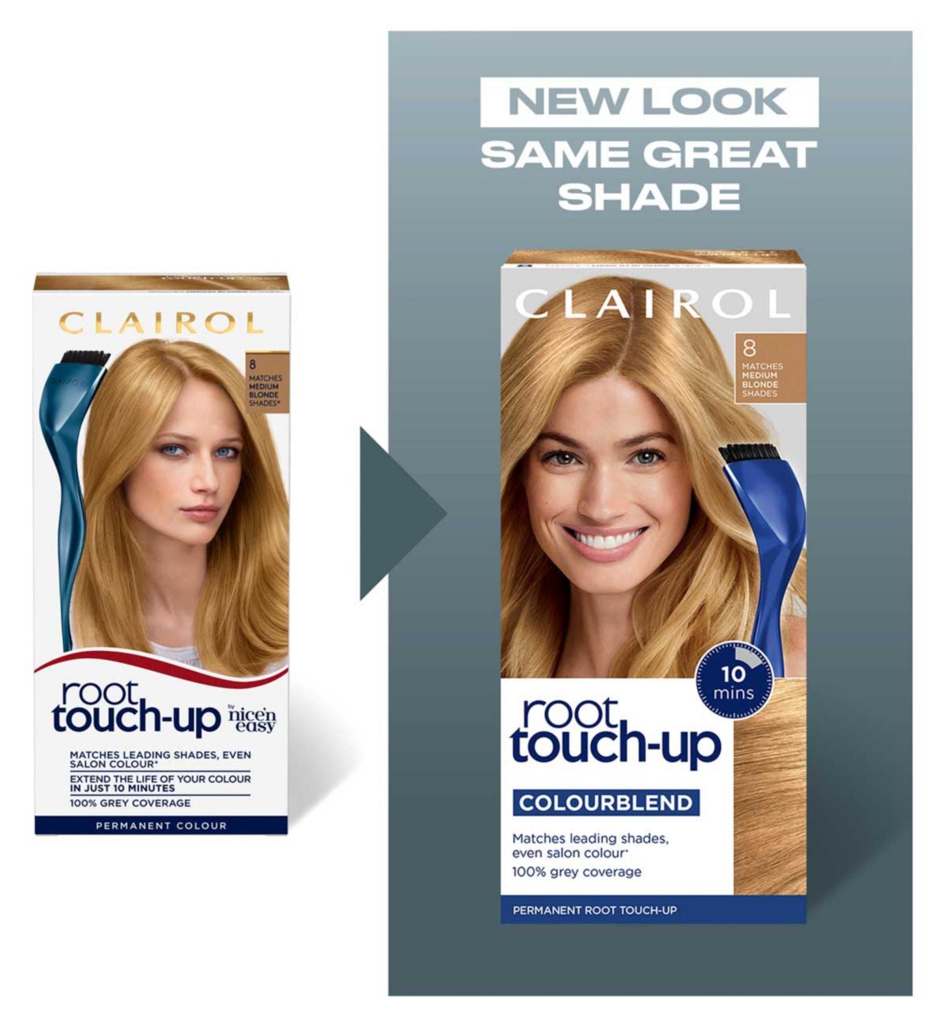Clairol Root Touch-Up Dark Blonde hair dye 30ml (British brand)