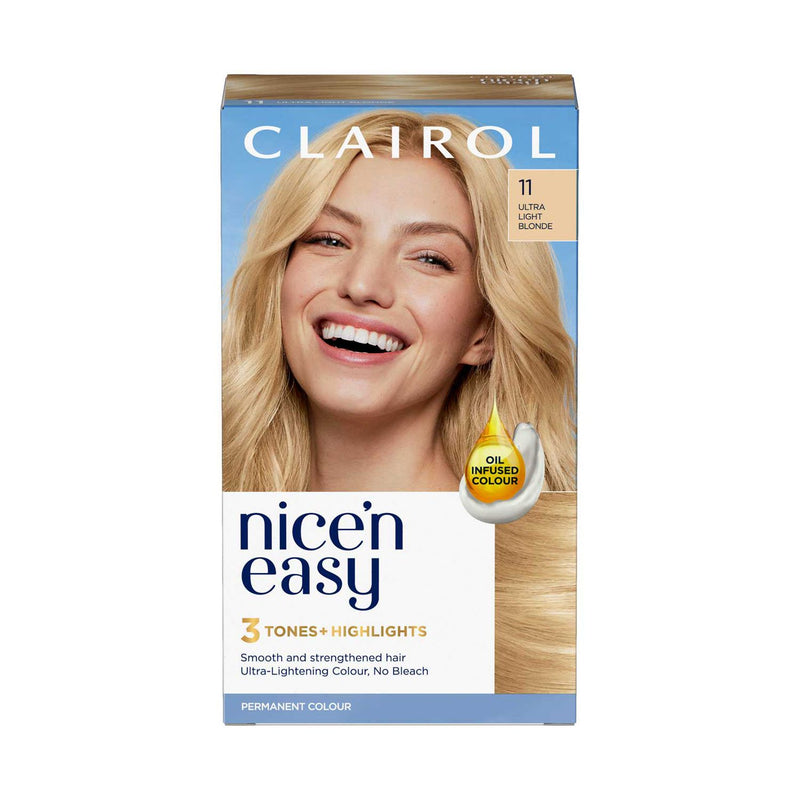 Clairol Nice'n Easy permanent hair dye 177ml - British product