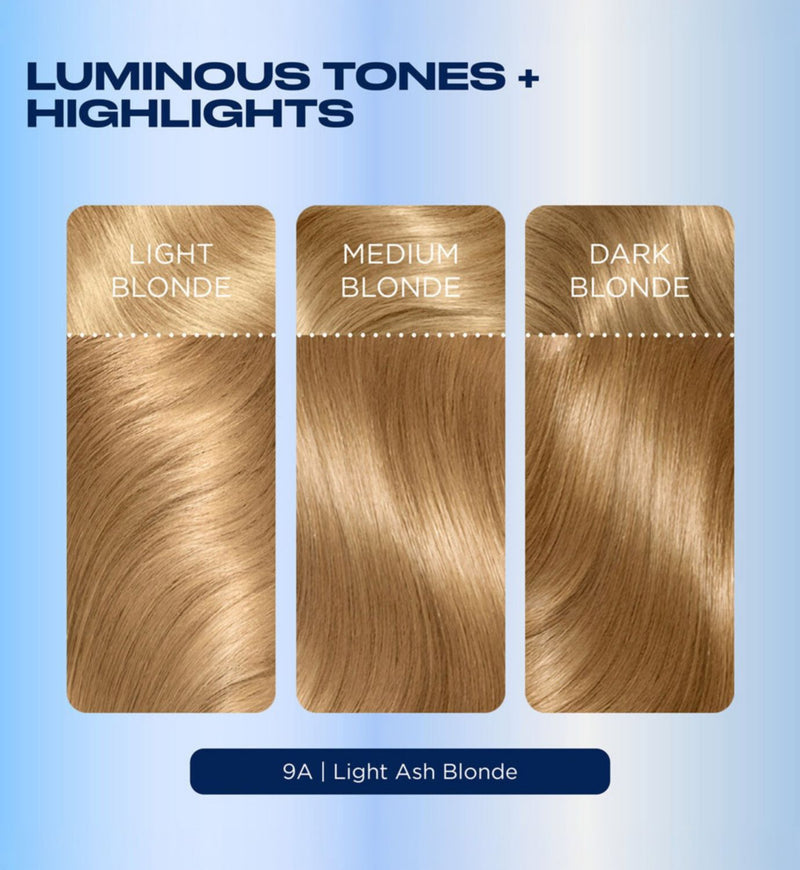 Clairol Nice'n Easy hair dye 9A Light Ash Blonde 177ml - British product
