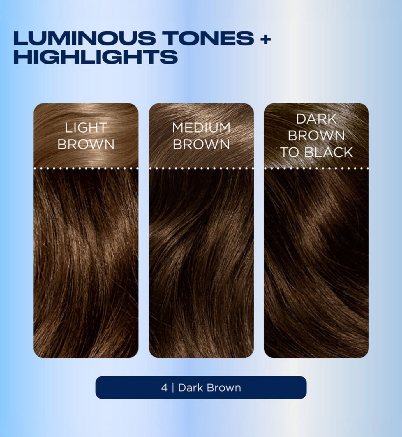 Clairol Nice'n Easy hair dye 4 Dark Brown 177ml - British product