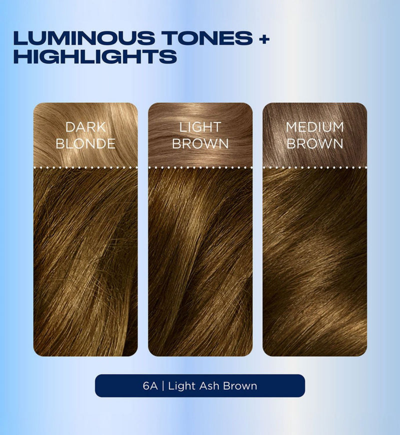 Clairol Nice'n Easy hair dye Light Ash Brown 177ml - British product
