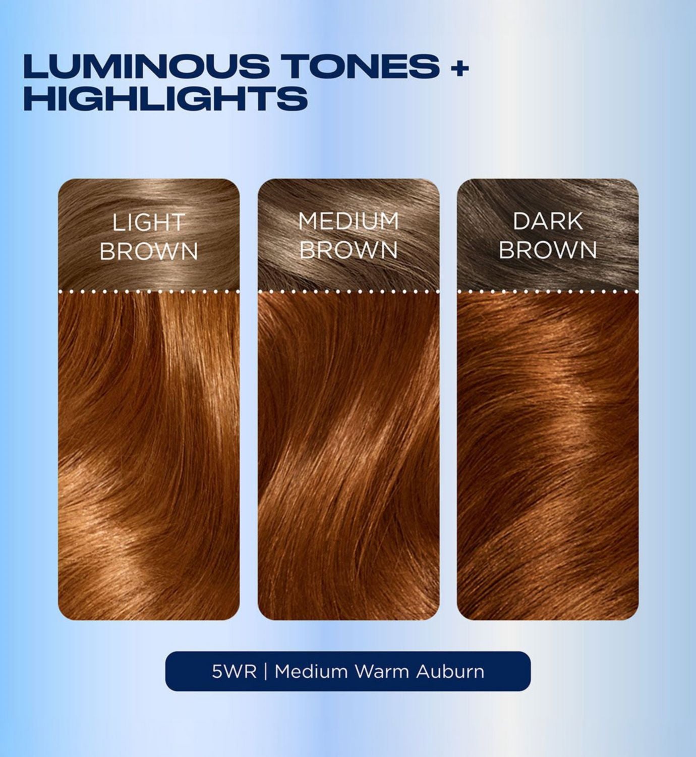 Clairol Nice'n Easy hair dye medium warm auburn, UK version