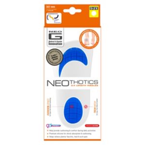 Neo G NeoThotics 3/4 length insoles small, imported from the UK