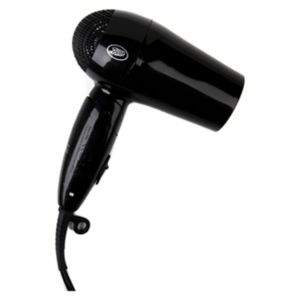 Sèche-cheveux de voyage Boots Essentials avec poignée pliable et double tension