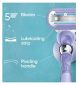 Gillette Venus Extra Smooth Swirl razor kit with refills, UK version