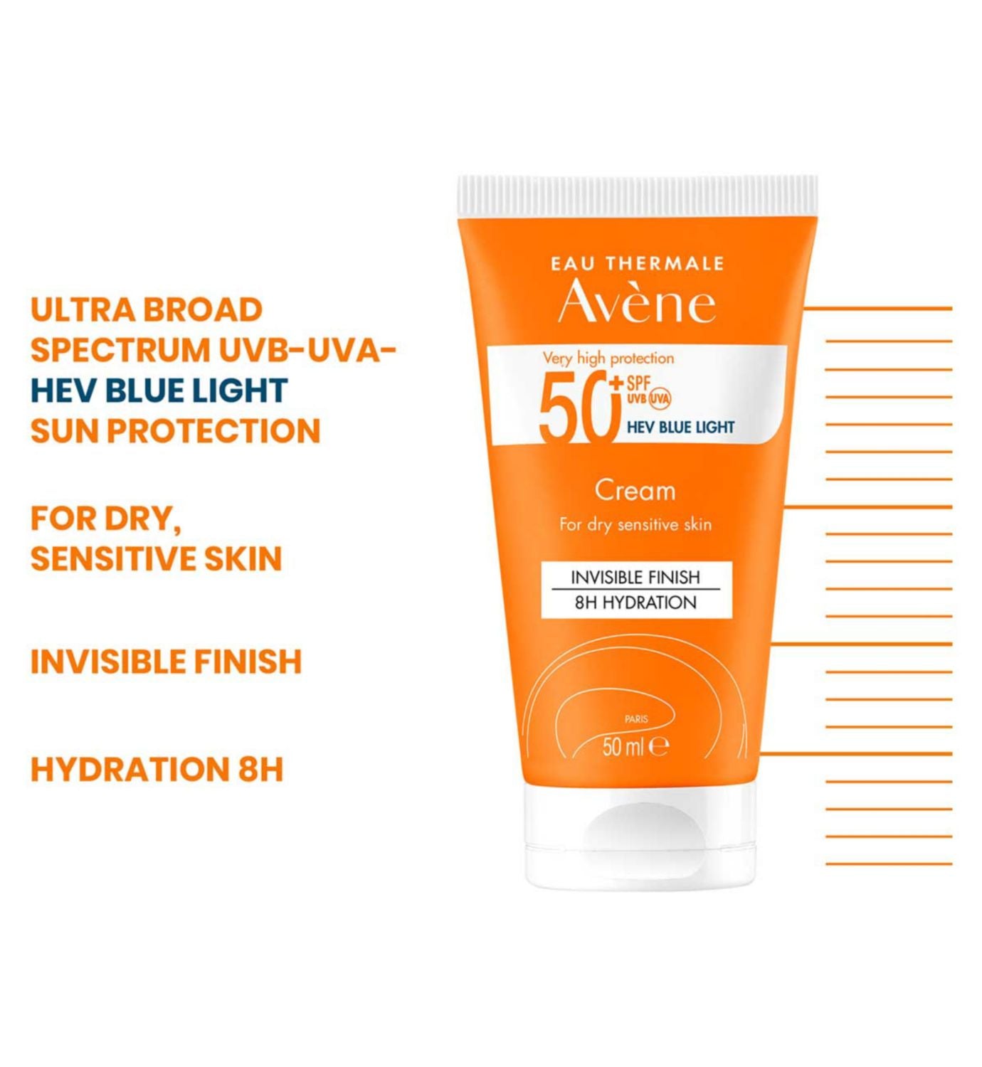 Avène Very High Protection Cream SPF50+ 50ml - British product