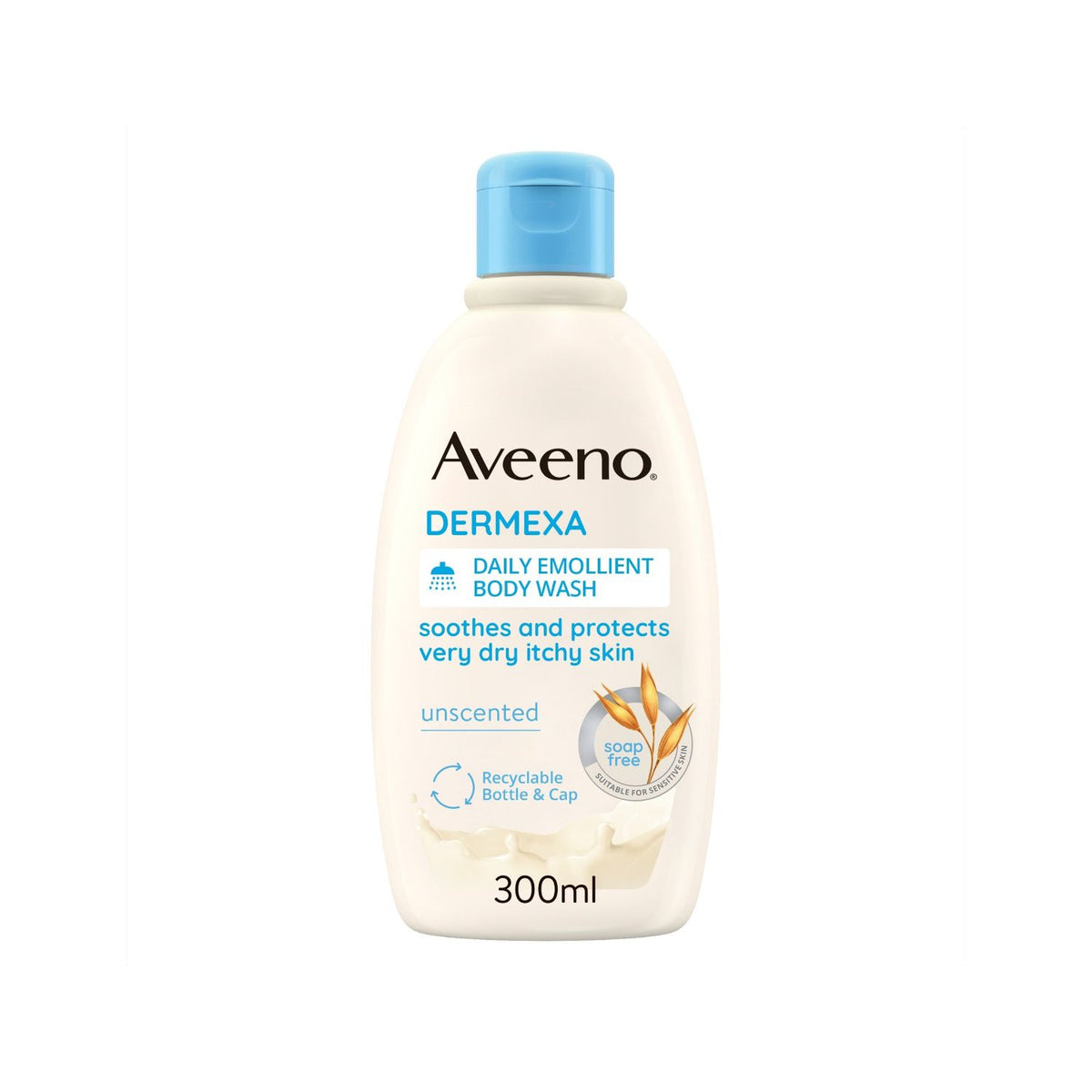 Aveeno Dermexa Daily Emollient Body Wash 300ml - British product