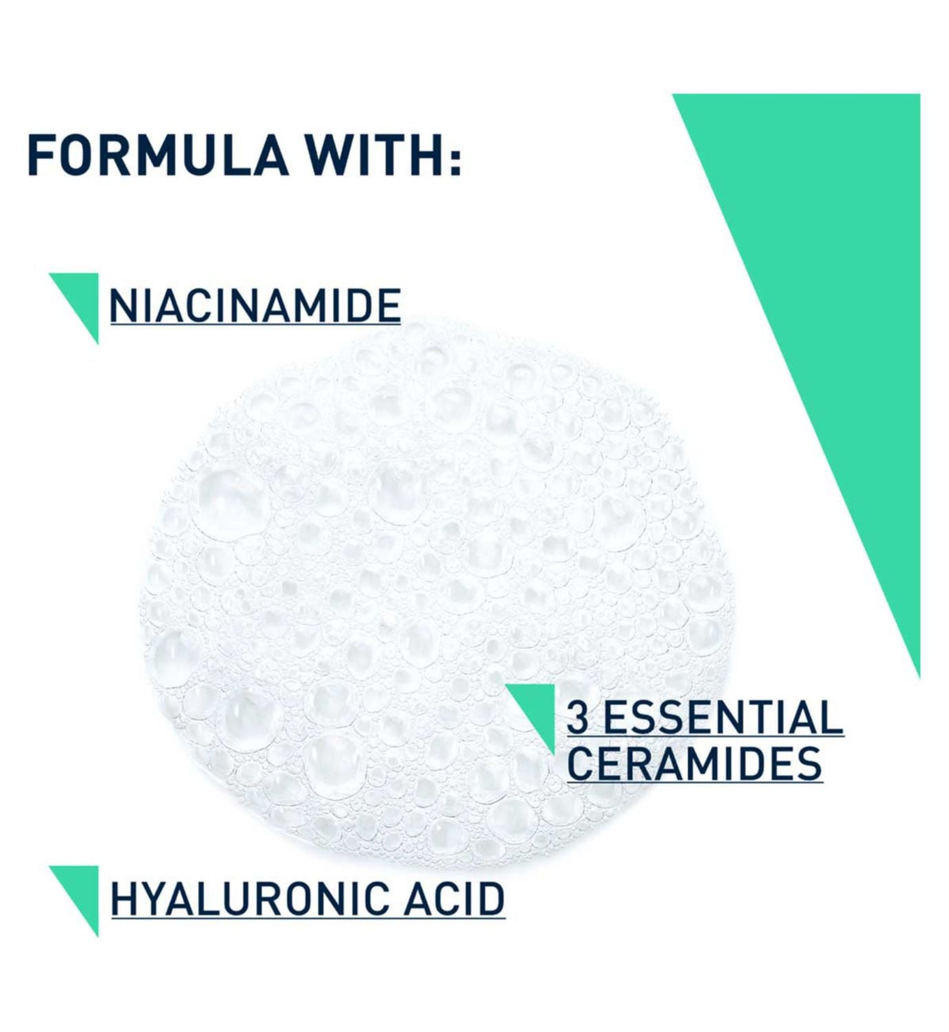 CeraVe foaming cleanser niacinamide 236ml - British product
