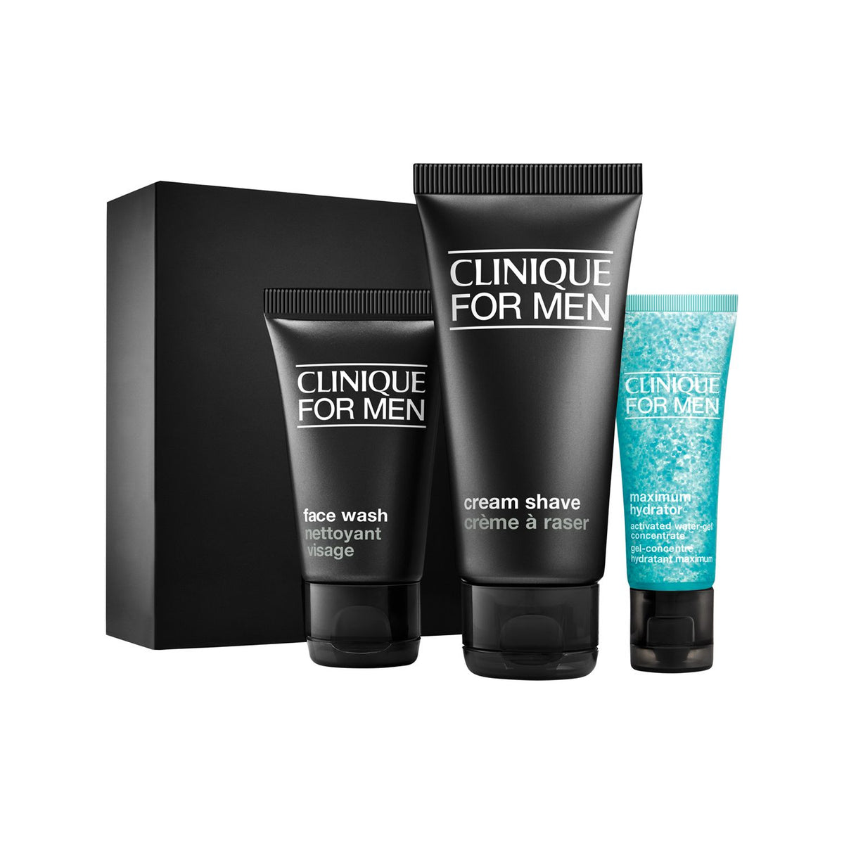 Clinique men's facial trio Daily Intense Hydration 30ml + 60ml + 15ml - British product